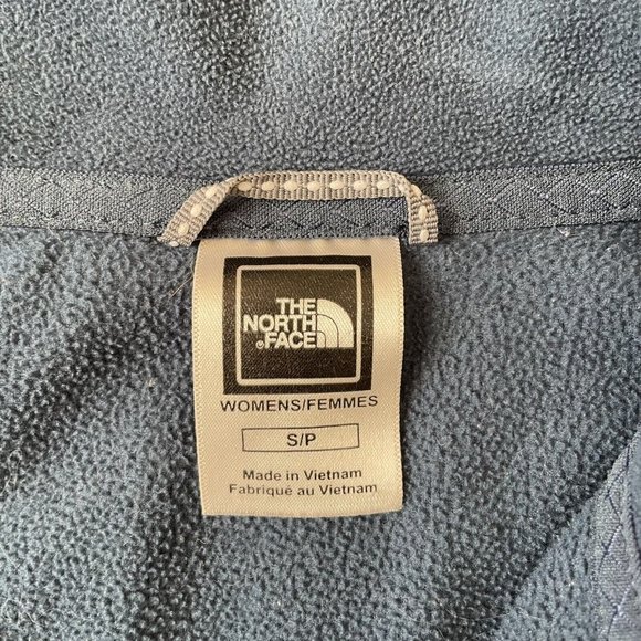 The North Face Jacket Womens Small Blue Fleece Lightweight TKA 100 Microfiber - Picture 5 of 9